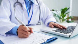 Consultation d'un professionnel de la santé pour son bien être.