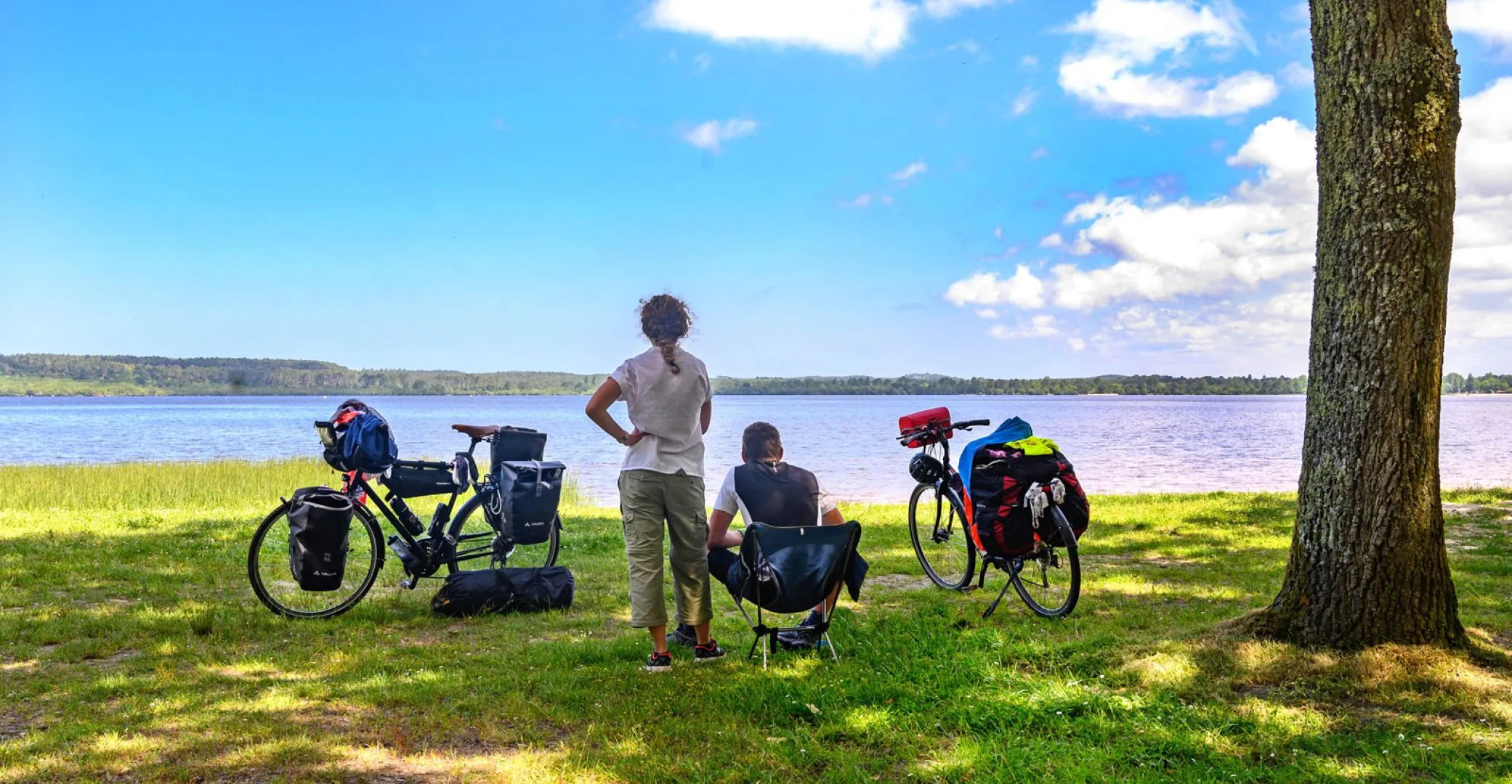 velo-dans-les-landes-etang-de-lc-on- La pratique d'activité sociale et récréative pour lutter contre l'addiction.
