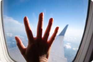 LP avion 2 Vue sur le hublot