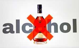 Non à la consommation d'alcool et tout type de boisson alcoolisé.