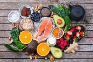 Une alimentation riche et équilibrée procure un état d'esprit sain et un bien-être mental.