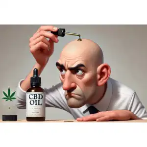 Le CBD pour lutter contre le calvitie.