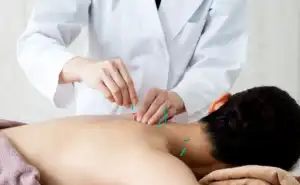 L'acupuncture en tant que mesure d'accompagnement durant le sevrage.