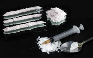 Le cocaïne (crack): une drogue dangereuse et très addictive.