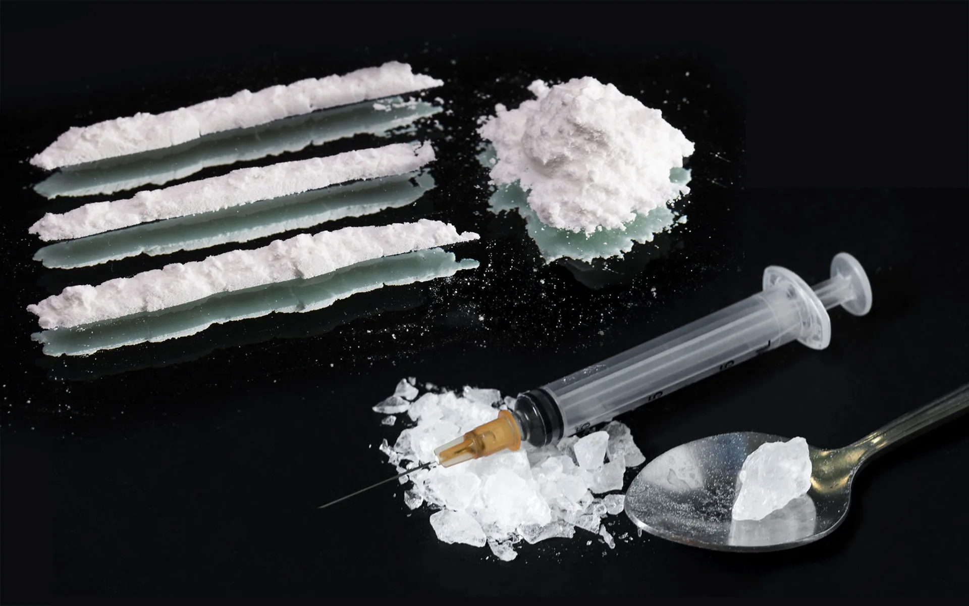 cocaine-crack Le cocaïne (crack): une drogue dangereuse et très addictive.