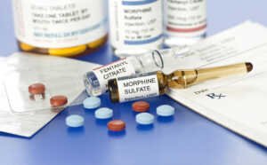 Des opioïdes utilisés dans le domaine médicale, dont la morphine.