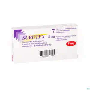 Le subutex: un médicament pour lutter contre la toxicomanie.